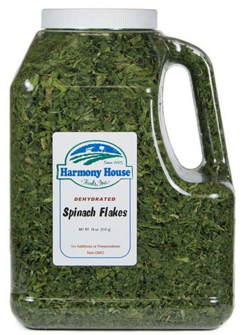 Dried Spinach Flakes (16 Oz)