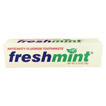 Freshmint Toothpaste, 2.75 oz. Fluoride Toothpaste (individual box)