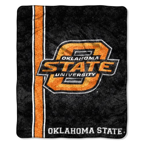 Oklahoma State Cowboys "Jersey" Sherpa Throw 50”x 60”