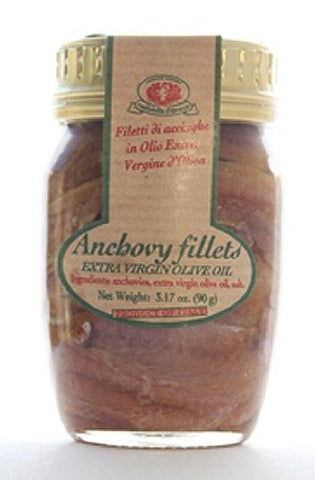 Rustichella d'Abruzzo Fishy Thing, Anchovy Fillets in Extra Virgin Olive Oil, 90 gr/3.2 oz