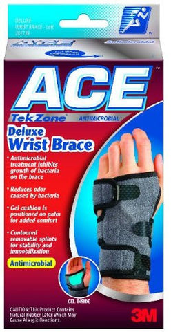 ACE TekZone Deluxe Wrist Br - Hand- Right Hand, Size- Large-X-Large -7.25-9 in.