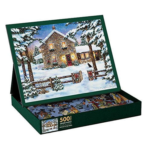 500 Piece Puzzles, Nestled in the Pines