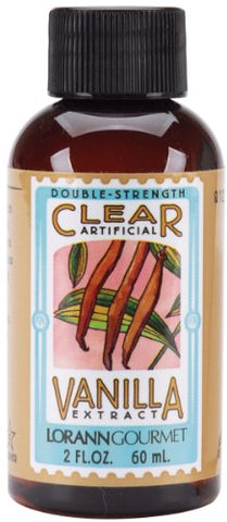 Clear Vanilla Extract, Artificial, 2 oz