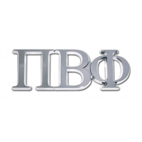 Pi Beta Phi Sorority Chrome Emblem