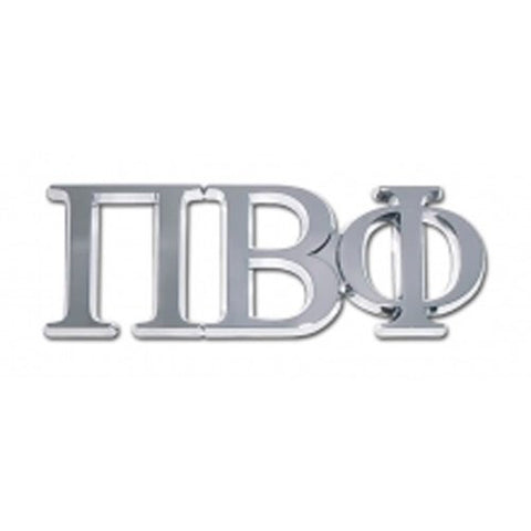 Pi Beta Phi Sorority Chrome Emblem