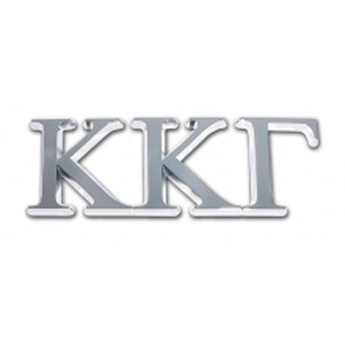 Kappa Kappa Gamma Sorority Chrome Emblem