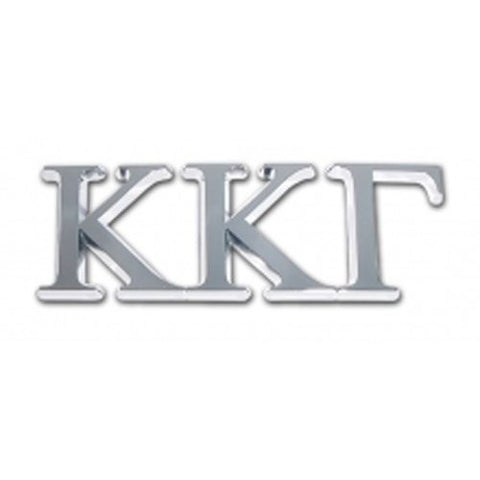 Kappa Kappa Gamma Sorority Chrome Emblem