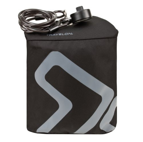 Anti-Theft Lock-down Bag, Medium - Black