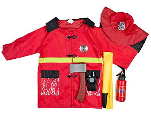 Fire Fighter Role Play Dress Up Set