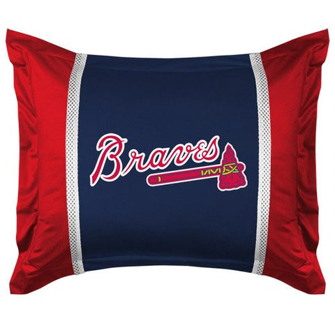 SIDELINES SHAM Atlanta Braves - Color Midnight - Size Stan