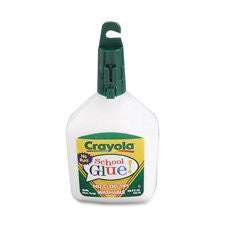4 oz Bottle Washable No-Run School Glue
