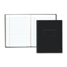 BLUELINE BUSINESS NOTEBOOK - BLACK, 192 PAGES