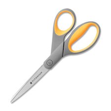 Titanium Straight Scissors 7"