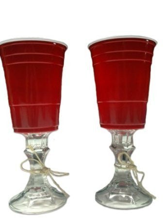 Tailgate Wine Glass - Red