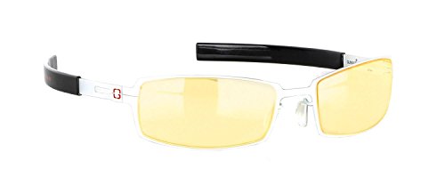 Gunnar PPK - Snow/Carbon Frame - Amber Lens