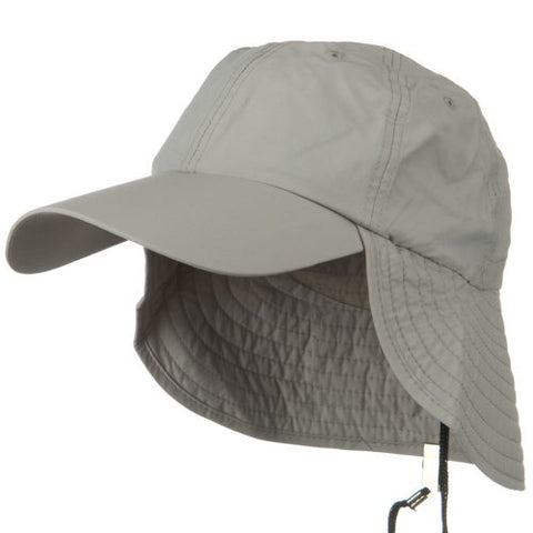 MG, UV 50+ Outdoor Talson UV Flap Cap - Grey (fitting up to 7 3/8)