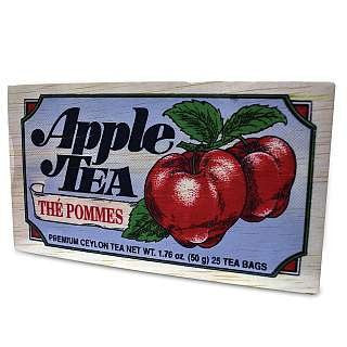 Apple Tea in Wood Box - 25 Tea Bags