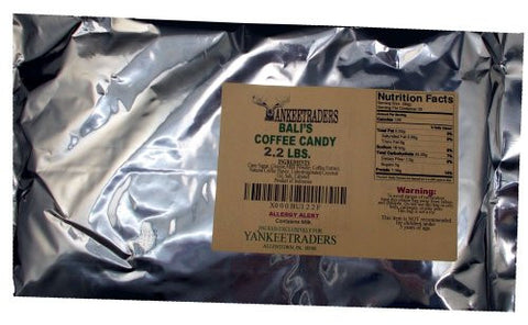 BALI'S B COFFEE CANDY 2.2# 
BALI'S BEST - Bulk