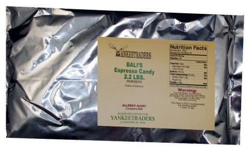 BALI'S B ESPRESSO  CANDY 2.2#
BALI'S BEST - Bulk