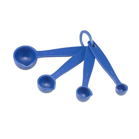 Blue Melamine Measuring Spoon Set