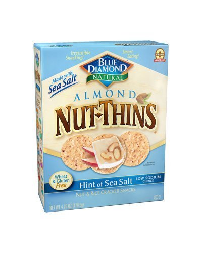 Blue Diamond Cracker/Bread Specialty Crackers Hint of Sea Salt 4.25 oz