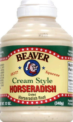 Beaver Cream Horseradish 12 oz