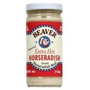Beaver Extra Hot Horseradish 4 oz