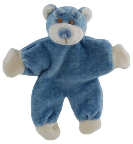 Simply Fido - Beginnings Wally 5" Stuffless Blue Bear w/ Crinkle Paper