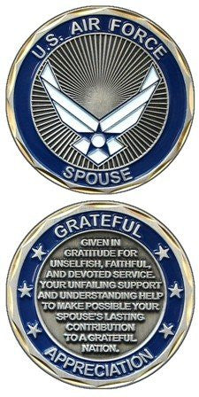 Coin-U.S. Air Force Spouse