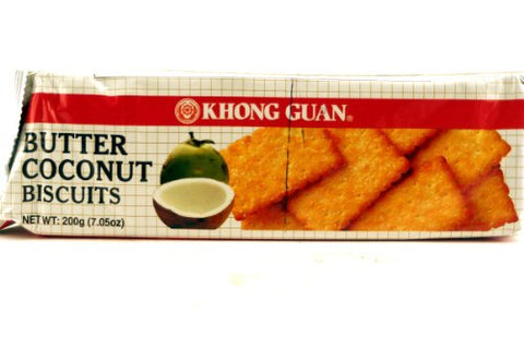 Khong Guan Butter Coconut Biscuits 7 oz