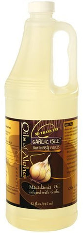 Garlic Isle Macadamia Oil (32 oz.)