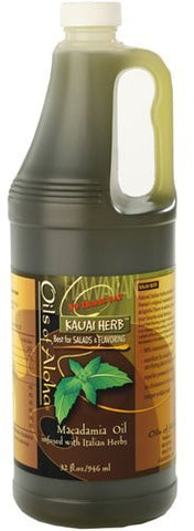 Kauai Herb Macadamia Oil (32 oz.)