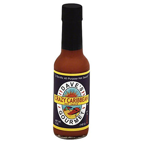Dave's Gourmet Crazy Caribbean Hot Sauce, 5oz.
