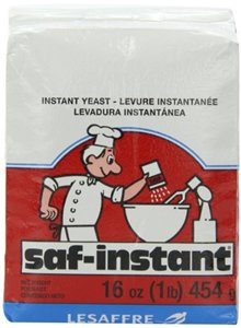 SAF Instant Yeast  Red, 16 oz. Vacuum Pack