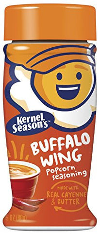 Buffalo Wing Popcorn Seaoning 2.85 oz, Pack of 6