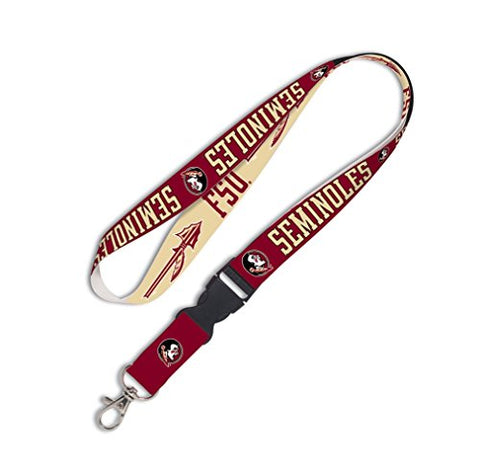 Florida State Seminoles Lanyard W/detachable Buckle 1"