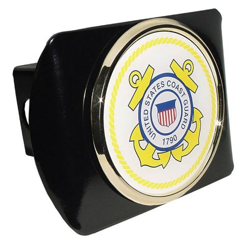 Coast Guard Black Hitch Cover