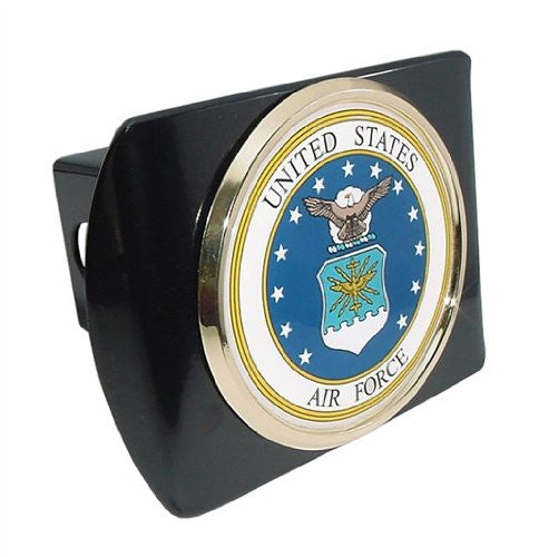 Air Force (Seal) Black Hitch Cover