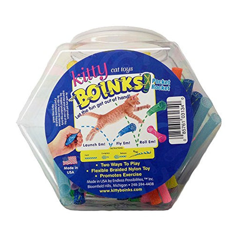 Kitty Boinks - 5" Assorted Neon Colors