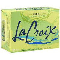 LACROIX Sparkling Water Lime 12Pk 12OZ