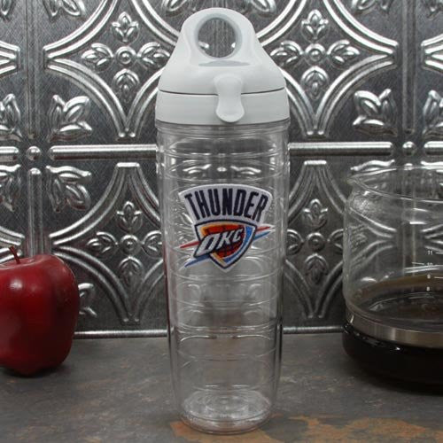 NBA Oklahoma City Thunder Primary Logo Water Bottle
