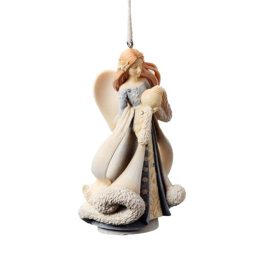 Foundations Angel with Globe Ornament
