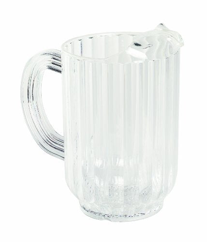 Crestware 32 oz. Clear Plastic Pitcher