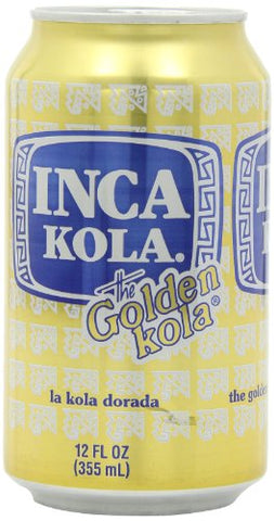 Inca Kola - The Golden Kola Cans 12oz