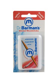Dr. Barman's Dental Woodsticks, 100 pcs