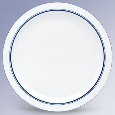 Dansk Christianshavn Blue Dw Dinner Plate, 10.25"