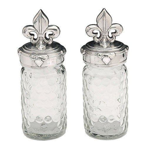 FLEUR-DE-LIS SALT & PEPPER SET