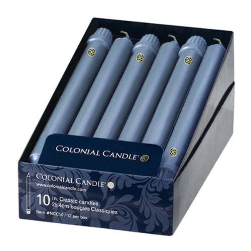 Wedgwood 10" Classic Dinner Candles, Box of 12