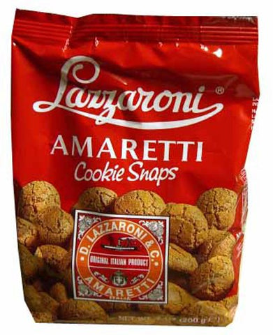 Lazzaroni Amaretti Cookie Snaps 7oz (not in Pricelist)