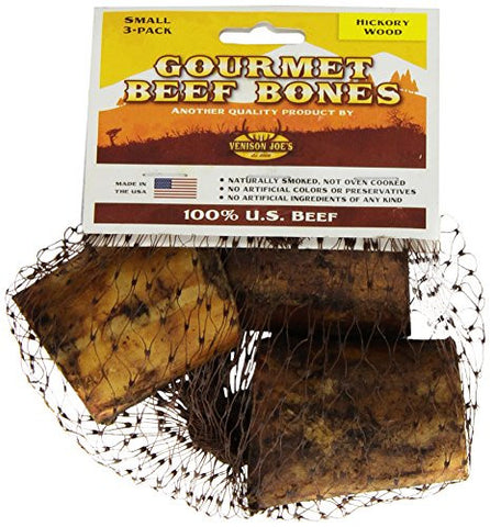 Hickory Smoked Small Beef Bone 3-Pack